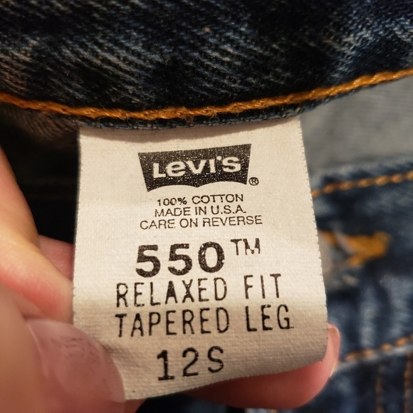 Levi's 550 High Waisted Jeans VINTAGE - Picture 5 of 7